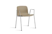 Bild von HAY AAC 18 About A Chair SH: 46 cm – Verchromter Stahl/Ton