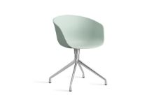 Bild von HAY AAC 20 About A Chair SH: 46 cm – Poliertes Aluminium/Dusty Mint