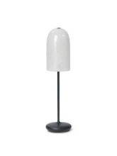 Bild von Ferm Living Gry Tischlampe H: 44,3 cm - Schwarz/Durchscheinend