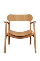 Bild von Bent Hansen Asger Lounge Chair H: 77,5 cm – Geölte Eiche