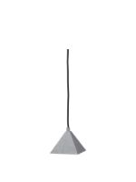 Bild von Ferm Living Kare Anhänger 12,5 x 12,5 cm – getrommelter Edelstahl