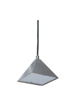 Bild von Ferm Living Kare Anhänger 12,5 x 12,5 cm – getrommelter Edelstahl