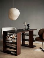 Bild von Ferm Living Edre Schreibtisch 137x65 cm - Dunkel gebeizte Kiefer