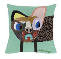 Bild von Poulin Design Leif Sylvester Kissen 45x45 cm – Gefleckter Hund