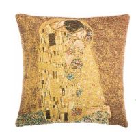 Bild von Poulin Design Gustav Klimt Kissen 48x48 cm – Kissed