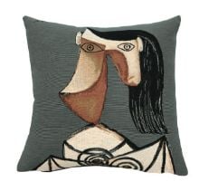 Bild von Poulin Design Picasso Pude 45x45 cm - Kopf einer Frau (1939)