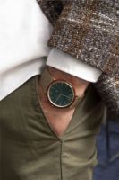 Bild von Hemverk-Armbanduhr Ø: 40 mm – Graham Conifer/Taupe Nylon