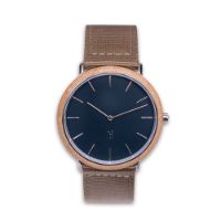 Bild von Hemverk-Armbanduhr Ø: 40 mm – Graham Fair Smokey Blue/Taupe Nylon