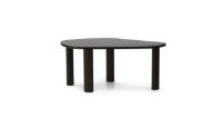 Bild von Normann Copenhagen Sculp Couchtisch groß 47 x 109 x 64 cm – Esche gebeizt