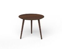 Bild von VIA Copenhagen EAT SOLID Couchtisch Ø: 48 cm – Räuchereiche