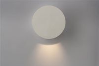 Bild von ANTIDARK Dot Wall Wandleuchte W120 LED Ø: 12 cm - Weiß/Weiß