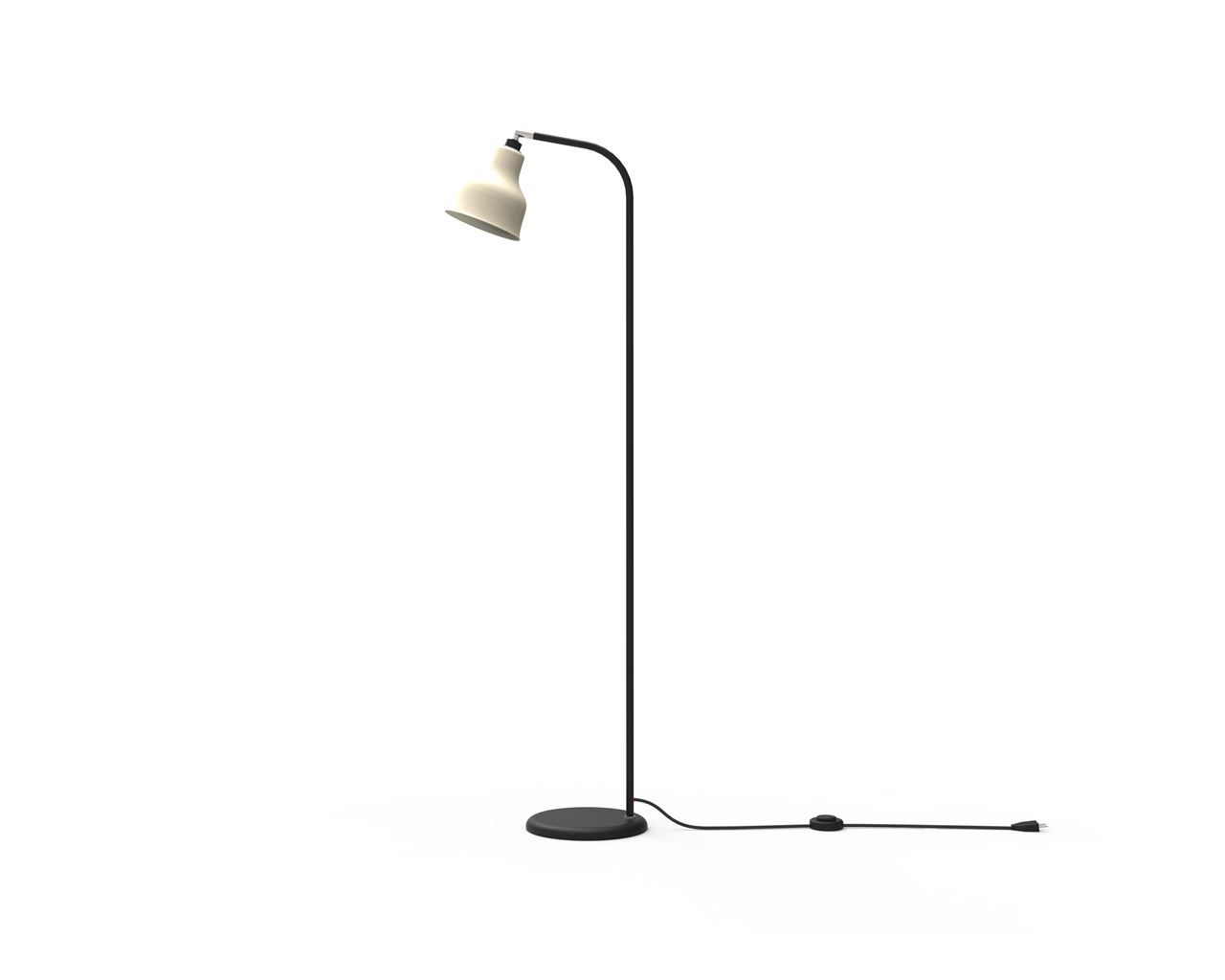 Bild von NUAD Avra Stehlampe – Schwarz/Creme