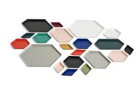 Bild von HAY Kaleido Tablett XL 39x45 cm - Grau OUTLET