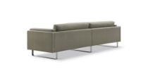 Bild von Erik Jørgensen EJ 280 4 Pers. Sofa 120 L: 280 cm – Njord Hellgrün/Gebürstetes Chrom