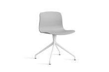 Bild von HAY AAC 10 About A Chair SH: 46 cm – Weiß pulverbeschichtetes Aluminium/Beton