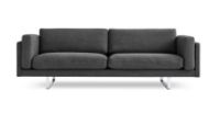 Bild von Erik Jørgensen EJ 280 2 Pers. Sofa 100 L: 240 cm – Bardal 160/Gebürstetes Chrom