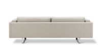 Bild von Erik Jørgensen EJ 280 2 Pers. Sofa 86 L: 210 cm – Njord Beige/Gebürstetes Chrom