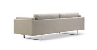 Bild von Erik Jørgensen EJ 280 2 Pers. Sofa 86 L: 210 cm – Njord Beige/Gebürstetes Chrom