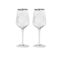 Bild von Frederik Bagger Crispy Platinum Madame Glas 2St. 35 cl – Platin/Klar