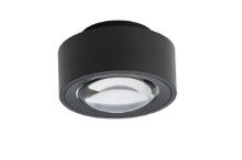 Bild von ANTIDARK Easy Lens Wand-/Deckenleuchte W120 LED 1800-3000K DTW Ø: 12 cm - Schwarz