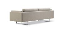 Bild von Erik Jørgensen EJ 280 2 Pers. Sofa 100 L: 240 cm – Njord Beige/Gebürstetes Chrom