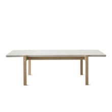 Bild von Eberhart Furniture Eugene Couchtisch 70x125 cm - Heller Beton/Helle Eiche