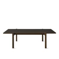 Bild von Eberhart Furniture Eugene Couchtisch 70 x 125 cm – Eisen-Linoleum/Dunkle Eiche