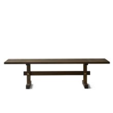 Bild von Eberhart Furniture Evonne 180 Bench L: 180 cm – Dunkle Eiche