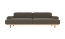 Bild von Bruunmunch Grund 2,5 Pers. Sofa L: 248 cm – Crush 50