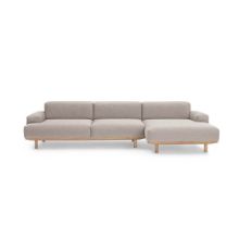 Bild von Bruunmunch Reason 2 Pers. Sofa mit rechter Chaiselongue L: 288 cm – Re-Wool 218