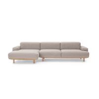 Bild von Bruunmunch Reason 2 Pers. Sofa mit linker Chaiselongue L: 288 cm - Re-Wool 218