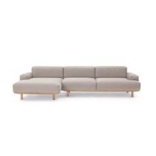 Bild von Bruunmunch Reason 2 Pers. Sofa mit linker Chaiselongue L: 288 cm - Re-Wool 218