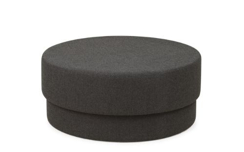 Normann Copenhagen Silo Puf Stor Ø: 90 cm - Mørkegrå/Hallingdal 0173