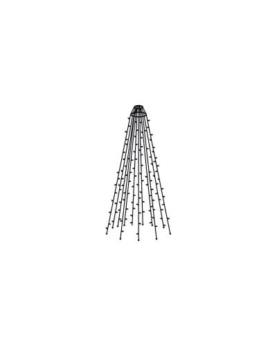 Sirius Tech-Line Flagstang H: 6 m - Sort/Varm Hvid