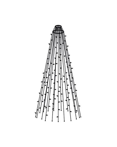 Sirius Tech-Line Flagstang H: 7,5 m - Sort/Varm Hvid