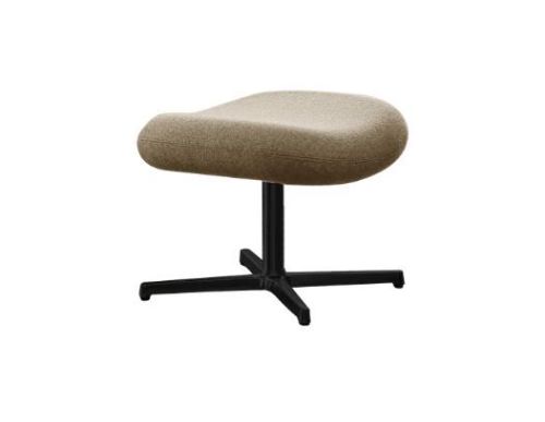 Cane-line Indoor Pace Fodskammel H: 45 cm - Marsala Yellow/Black Aluminium