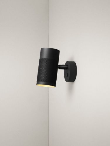Thorup Copenhagen Patrone Wandleuchte H: 12 cm - Schwarz gebräuntes Messing