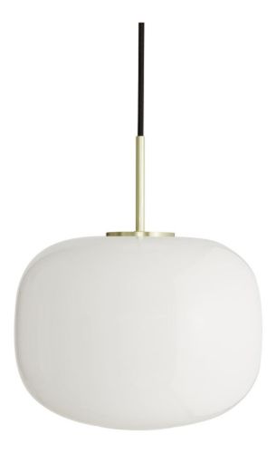 ANTIDARK Cuscino Pendant Medium Ø: 26 cm - Glass/Brass