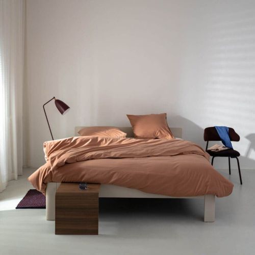 Auping Mellow Dust Bettwäsche 200 x 220 cm – Pfirsich