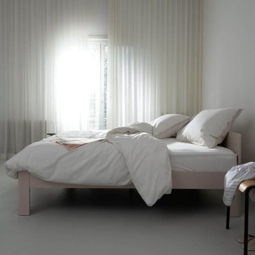 Auping Calm White Bettwäsche 240x220 cm - Weiß
