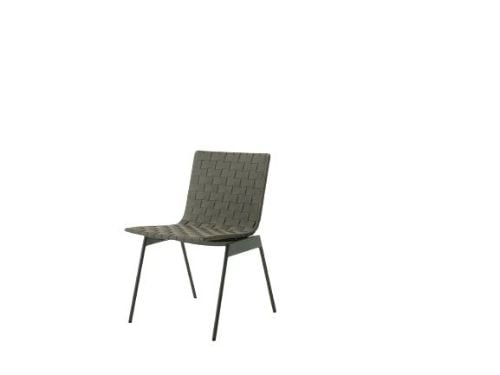 &Tradition Ville AV33 Andersen & Voll Outdoor Side Chair  - Bronze Green
