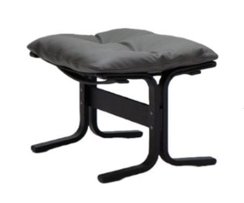LK Hjelle Siesta Classic Fodskammel H: 45 cm - Black/Prescott Greyshadow