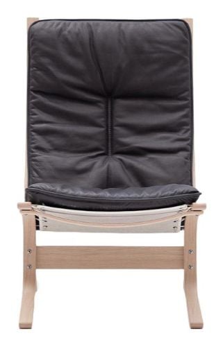 LK Hjelle Siesta Fiora Lænestol Høj  - Nature/Vintage Black Soft