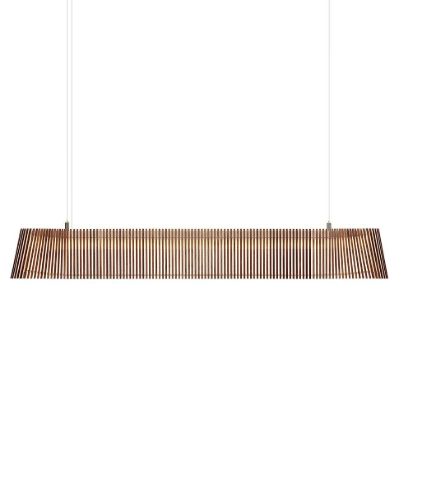 Secto Design Owalo Pendel 7000 L: 100 cm - Walnut