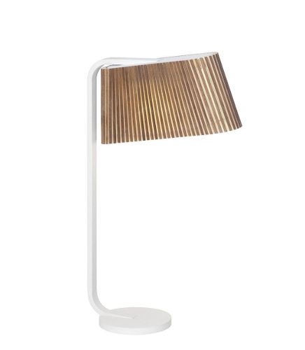 Secto Design Owalo 7020 Bordlampe H: 50 cm - Walnut