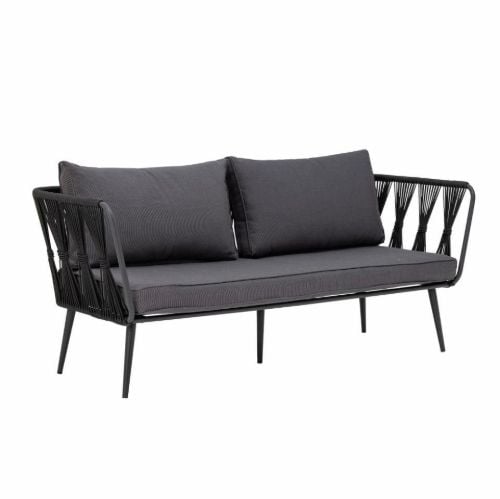Bloomingville Pavone Sofa L: 174 cm - Schwarz