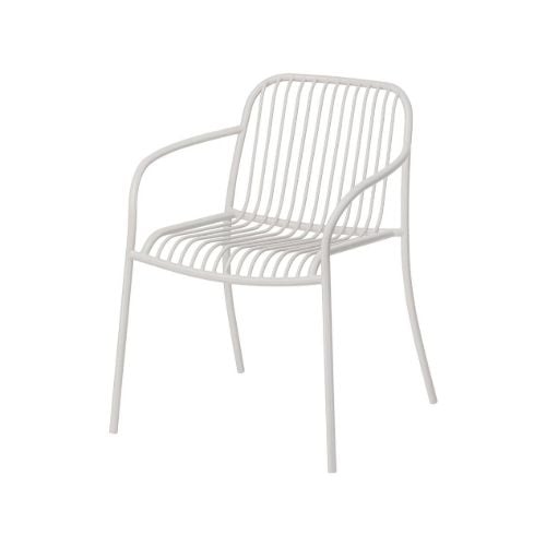 Blomus YUA WIRE Sessel H: 77 cm – Seidengrau