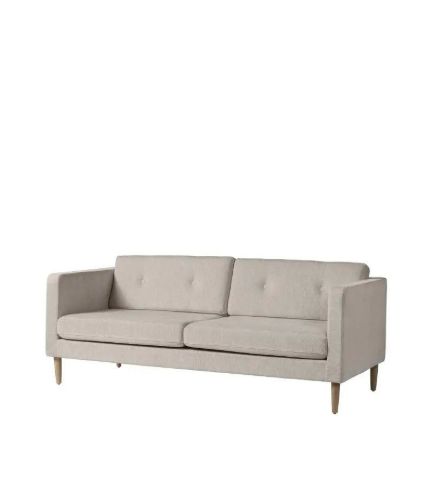 FDB Møbler Firhøj 2,5-Personen-Sofa L: 198 cm – Tangent/Beige