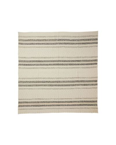 Nordal ANSER Tagesdecke 270 x 270 cm – gebrochenes Weiß