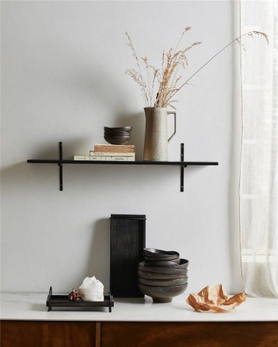 Nordal TANO Regal B: 90 cm – Schwarz